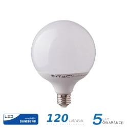 Żarówka LED V-TAC SAMSUNG CHIP 22W E27 G120 120lm/W VT-242 4000K 2650lm 5 Lat Gwarancji