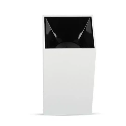 Oprawa Sufitowa V-TAC GU10 Kwadrat Natynkowa Biały+Czarny 74x74x140mm VT-882 3 Lata Gwarancji