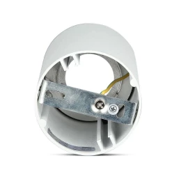 Oprawa Sufitowa V-TAC GU10 Okrągła Natynkowa Tuba Biały+Złoty 80x140mm VT-882 3 Lata Gwarancji