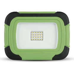 Projektor LED V-TAC 10W Ładowalny USB SAMSUNG CHIP Funkcja SOS 3,7V Li-Ion IP44 VT-11-R 4000K 700lm