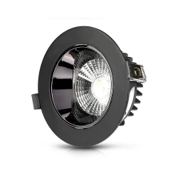 Oprawa Downlight V-TAC SAMSUNG CHIP 10W Czarna Uchylna VT-2-13 6400K 800lm 5 Lat Gwarancji