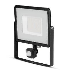 Projektor LED 50W 4000lm 3000K Dioda SAMSUNG z czujnikiem ruchu PIR Czarny IP65 469