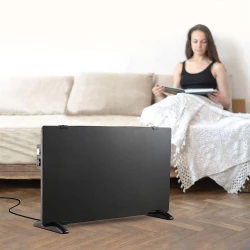 Grzejnik Panelowy Szklany 2000W LED Czarny V-TAC VT-2000
