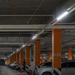 Oprawa Hermetyczna LED Awaryjna CNBOP Batertech SAMSUNG CHIP 48W 150cm 120LM/W CL SS Clip VT-150048 4000K 5760lm