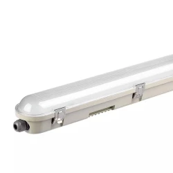 Oprawa Hermetyczna LED Awaryjna CNBOP Batertech SAMSUNG CHIP 48W 150cm 120LM/W CL SS Clip VT-150048 4000K 5760lm