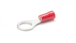 KOŃCÓWKA OCZKOWA IZOLOWANA 0.5 - 1.5 mm2 / 8 mm CZERWONA  (100 szt.)