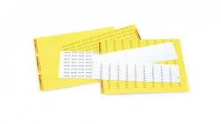 PF10/21 ETYKIETA ŻÓŁTO-BIAŁA 594 szt./ark. (10 ark.)