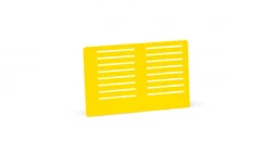 KARTY Z ETYKIETAMI 30 MM NA PRZEWODY ŻÓŁTE  (25x14 szt.)