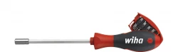 Wiha Magnetyczny wkrętak z magazynkiem bitów TORX z 8 bitami, 1/4” w opakowaniu blistrowym SB38090102 33008