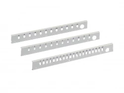 Patch-Panel, do szuflad światłowodowych, RAL 7035, zamykana, 2 U