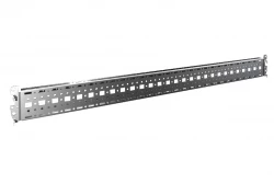 Szyna systemowa chassis 18 x 64 mm do VX, do zewnętrznej płaszczyzny montażu, sz