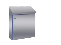 Kompaktowa obudowa HD, 1.4301, SxWxG 510x550x210 mm, wysokość z tyłu 669mm